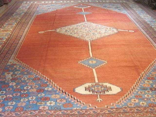 25118 Antique Persian Bakshaish rug 11,6 x 14,6